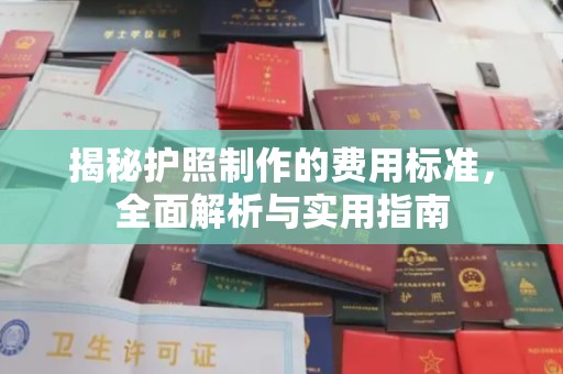 太子河揭秘护照制作的费用标准，全面解析与实用指南