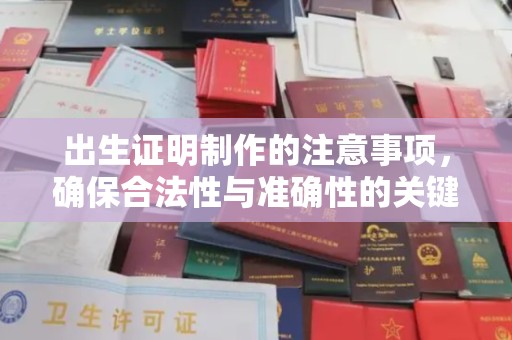 太子河出生证明制作的注意事项，确保合法性与准确性的关键步骤
