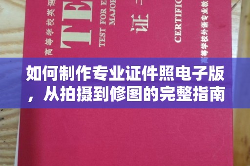 太子河如何制作专业证件照电子版，从拍摄到修图的完整指南